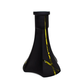 NeoLux Steckglas - Black Matt Yellow Stripes