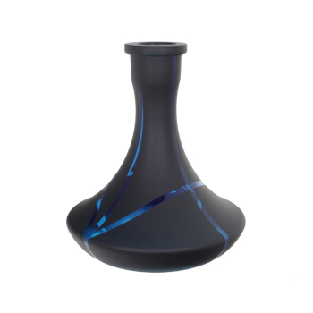Russian UFO Steckglas BLACK - Blue Stripes