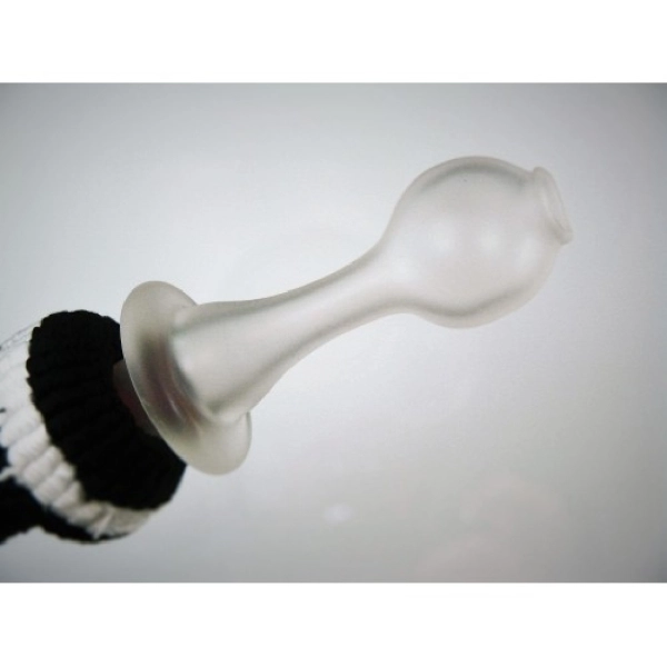 Crownhookahs The Wand V3 – Clear Sandblasted