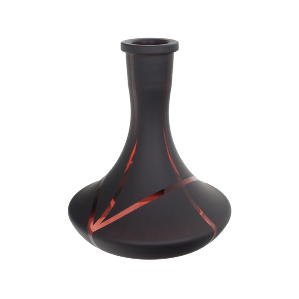 Russian UFO Steckglas BLACK - Red Stripes