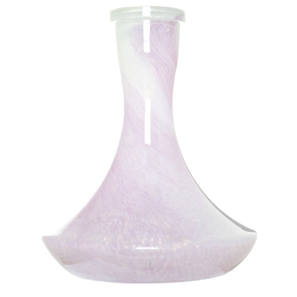HW Steckglas - dotted pink white